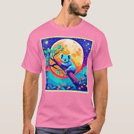 Camiseta Lua de Koala Vibrante