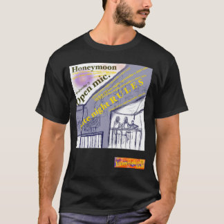Camiseta lua de mel open mike tarde da noite