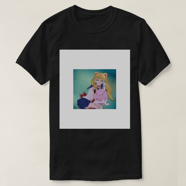 Camiseta Lua de vela com fada .png (Frente do Design)
