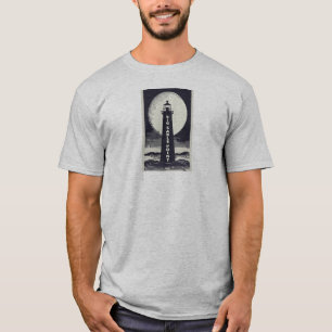 Camiseta Lua do Farol Michigan Big Sable Point