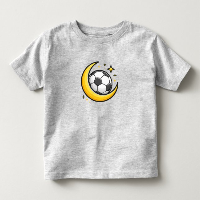 Camiseta Lua do Futebol Infantil – Futebol Noturno Bonitinh (Frente)
