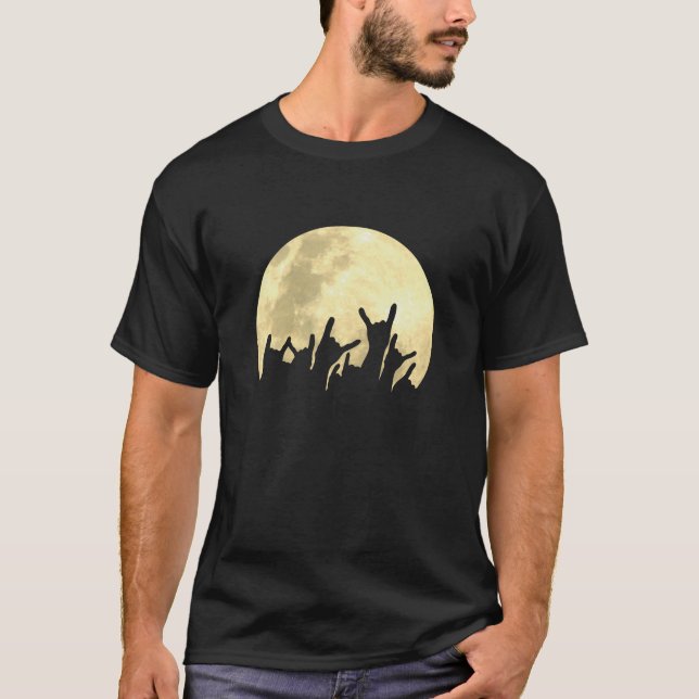 Camiseta Lua do metal (Frente)