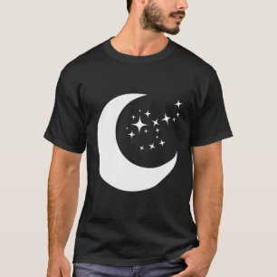 Camiseta Lua E Estrelas