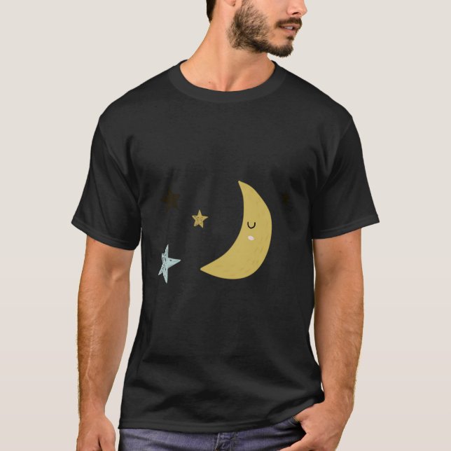 Camiseta Lua E Estrelas (Frente)