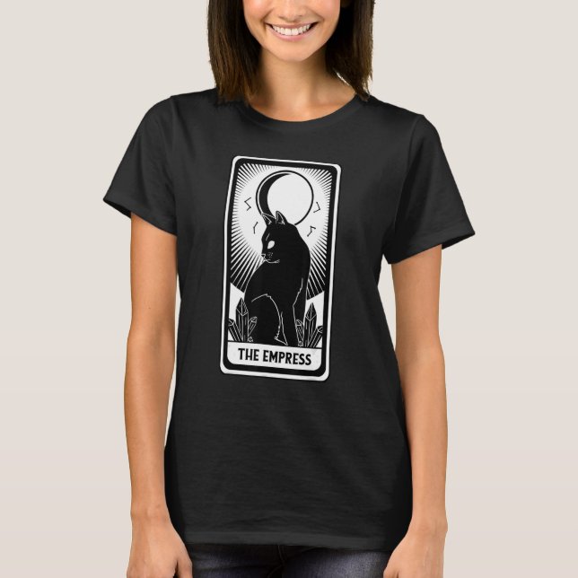 Camiseta Lua E Gato De Crescente De Tarte (Frente)