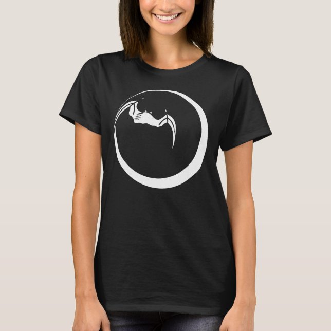 Camiseta Lua e morcego (Frente)