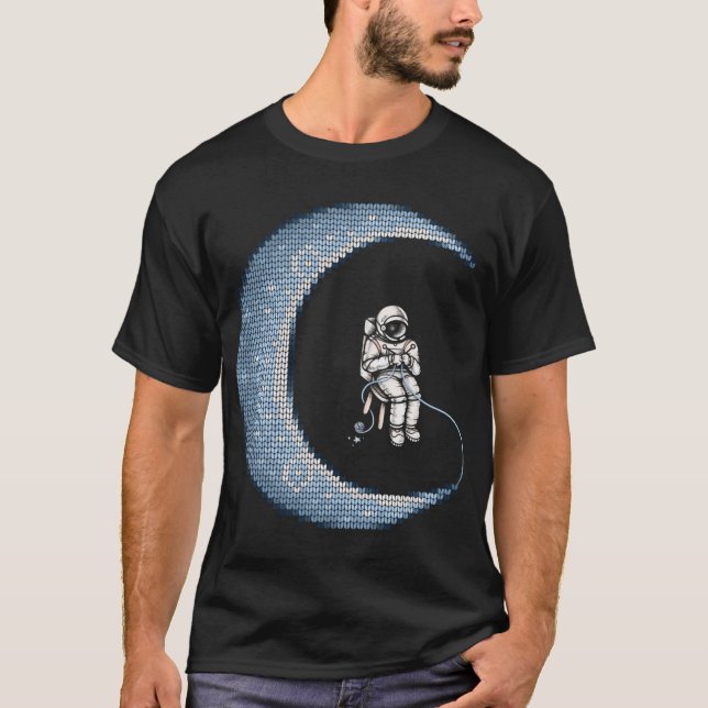 Camiseta Lua é tecida (Frente)