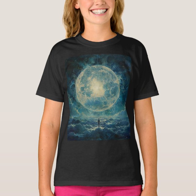 Camiseta Lua é um espelho (Frente)