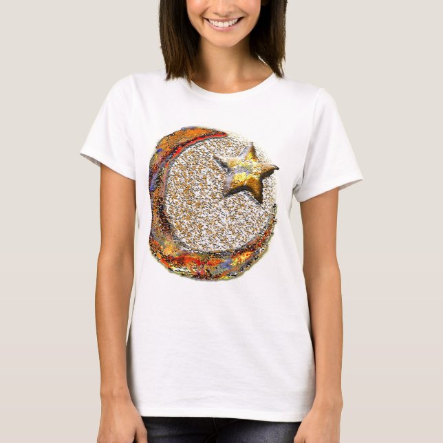 Camiseta Lua-Estrela - Islão (Frente)