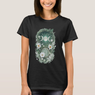 Camiseta Lua Fases Astrologia Linda Floral Mística Gr