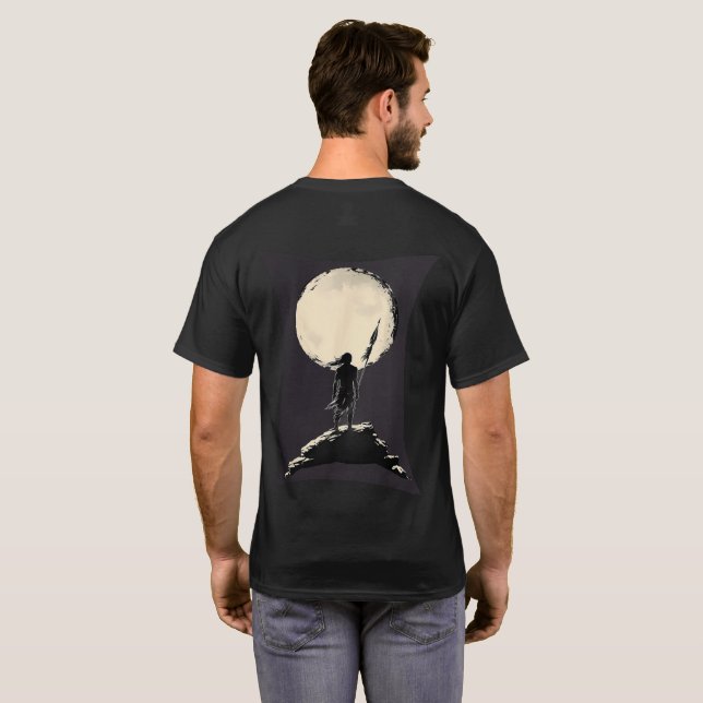 Camiseta Lua Indiana (Parte Traseira Completa)