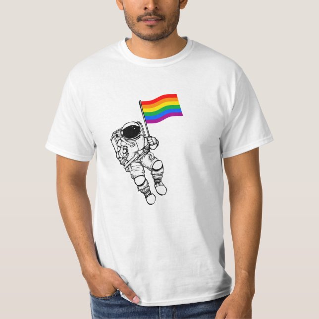 Camiseta Lua LGBTQ Orgulho (Frente)