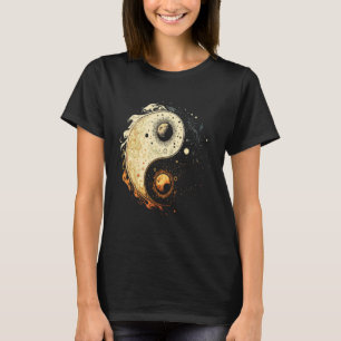Camiseta Lua Sun Yin Yang Day and Night 1