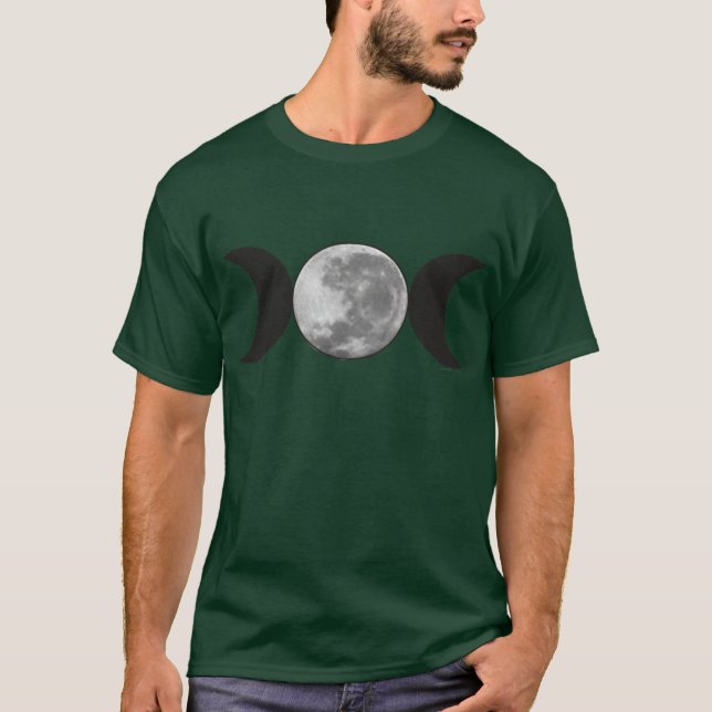 Camiseta Lua tripla com lua (Frente)