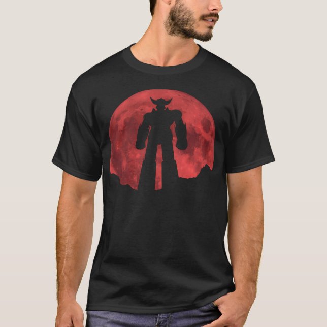 Camiseta Lua Vermelha - Grendita Ufo Robot (Frente)