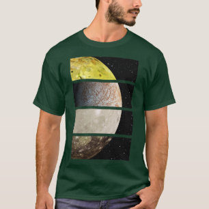 Camiseta Luas Galileanas de Júpiter