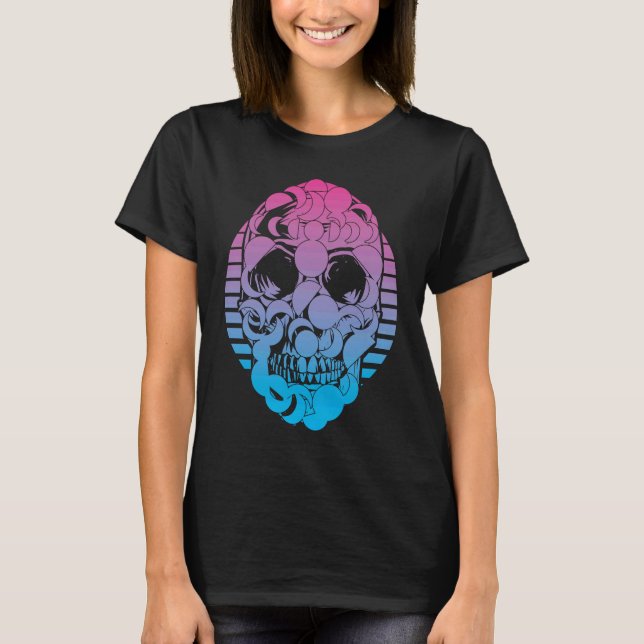 Camiseta luas Vaporwave Estética (Frente)