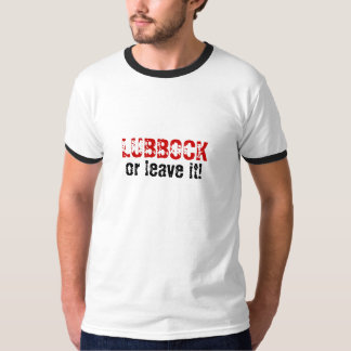 Camiseta LUBBOCK ou sae d!