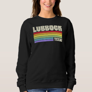 Camiseta Lubbock Texas Pride Rainbow Flag Orgulho gay Merch