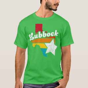 Camiseta Lubbock Texas Vintage angustiou Souvenir 2