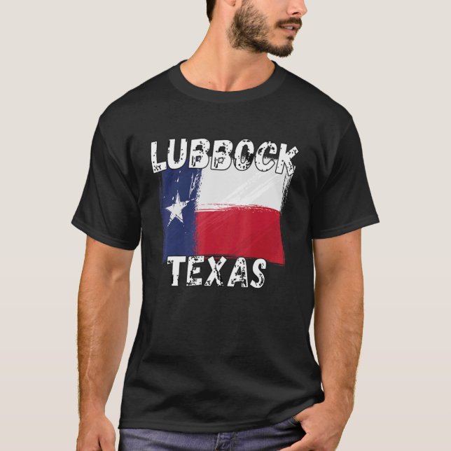 Camiseta Lubbock TX Souvenirs (Frente)