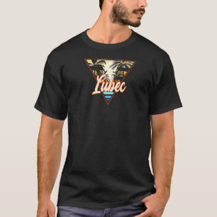 Camiseta Lubec Maine Beach Me Beach Bum Us Cities Summer
