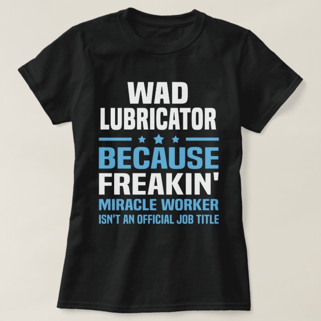 Camiseta Lubrificador Wad (Frente do Design)