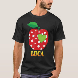 Camiseta Luca Love School Back To School Boy Study Te