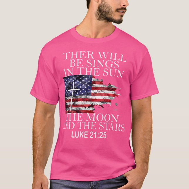 Camiseta Lucas 2125 Haverá Sinais No Sol E Na Lua  (Frente)