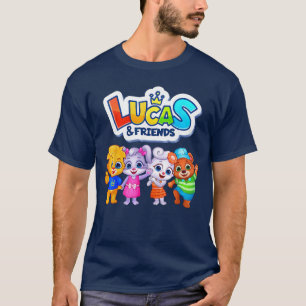 Camiseta Lucas e Amigos pela RV AppStudios Squad vintage
