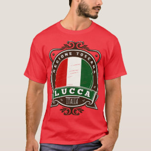 Camiseta Lucca Italia Retro Style Design