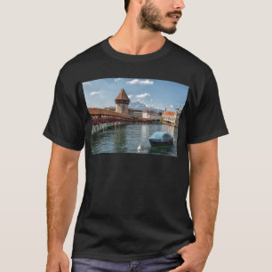 Camiseta Lucerna da ponte da capela, suiça