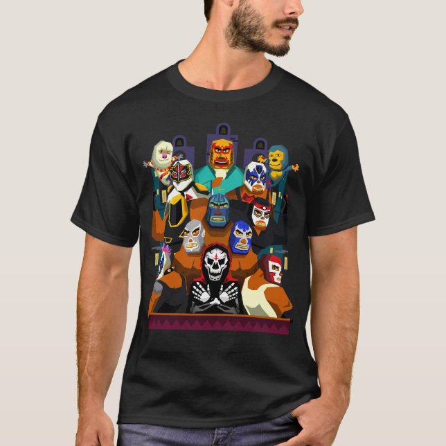 Camiseta Lucha Libre (Frente)