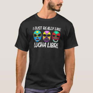 Camiseta Lucha Libre Art For Men Luta Wrestler M