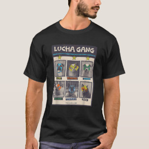 Camiseta Lucha Libre México Luta de papoila Luchador B