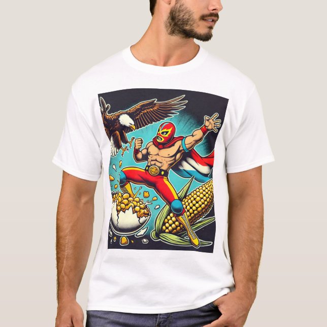 Camiseta Lucha Libre Tshirt (Frente)