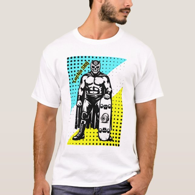 Camiseta Lucha Sk8 (Frente)