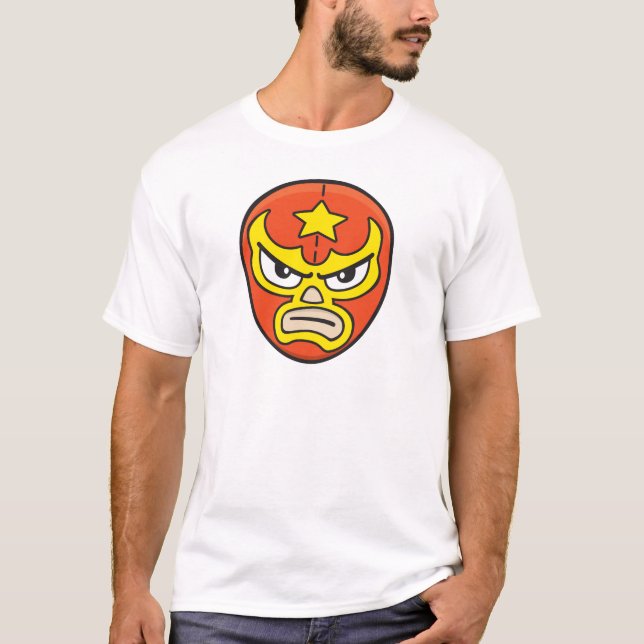 Camiseta Luchador Máscara 2 (Frente)