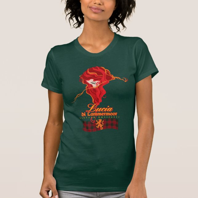 Camiseta Lucia di Lammermoor Ópera (Frente)