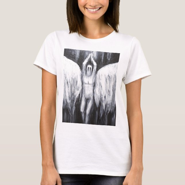 Camiseta Lucifer a estrela da manhã que desce ao abismo (Frente)