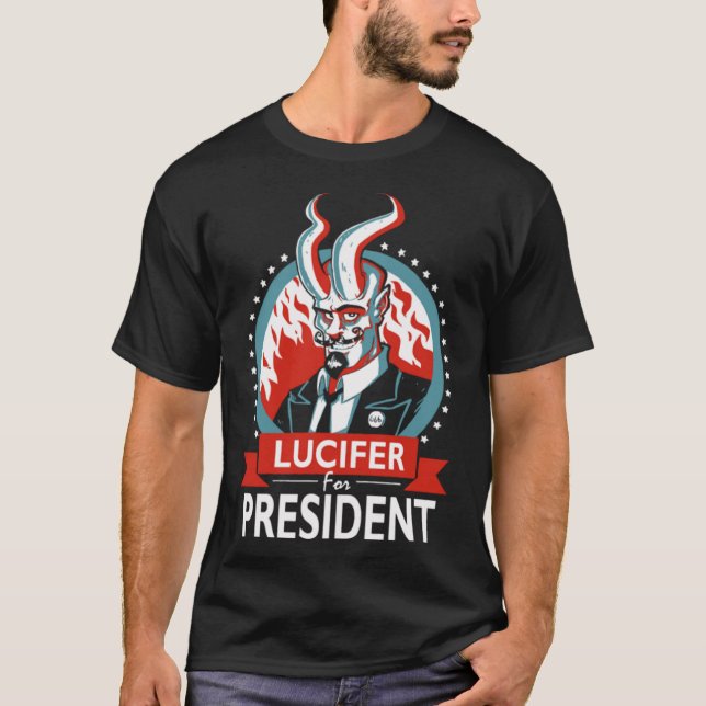 Camiseta Lucifer, Presidente votante (Frente)