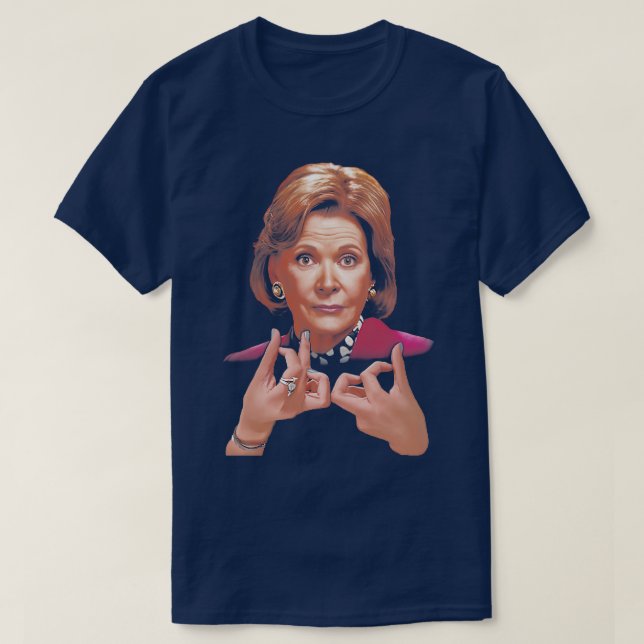Camiseta Lucille Bluth BLOOD (Frente do Design)