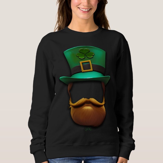 Camiseta Luck Of The Irish Hat & Beard (Frente)