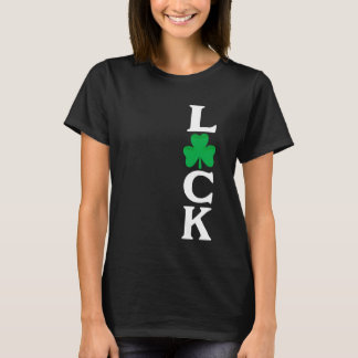 Camiseta Luck St. Patricks Day Irish LUCKY Shamrock Tshirts