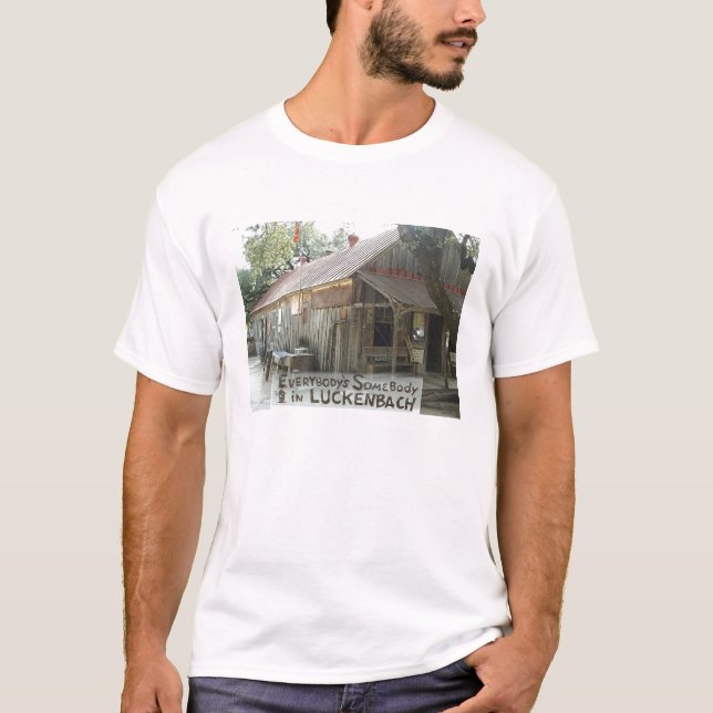 Camiseta Luckenbach, Texas (Frente)