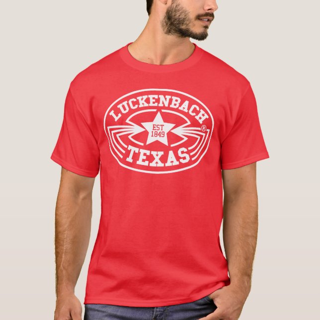 Camiseta Luckenbach Vintageas Country Music Retro (Frente)