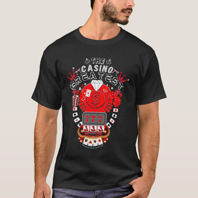 Camiseta Lucky 777: A Última Experiência do Casino (Frente)