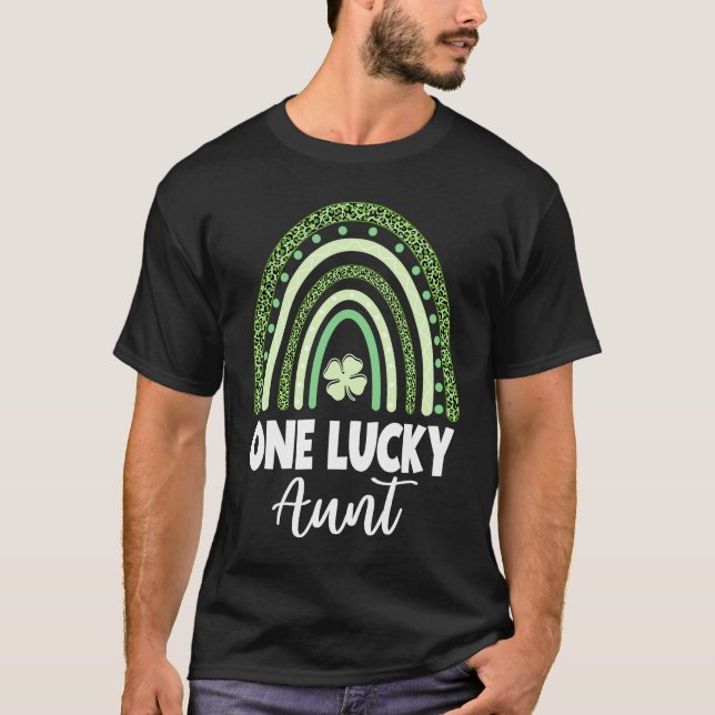 Camiseta Lucky Aunt St Patrick's Day (Frente)