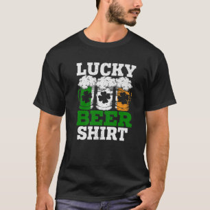 Camiseta Lucky Beer Saint Patrick's Day Shenanigan Beer