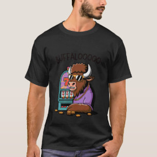Camiseta Lucky Buffalo Casino Slot Machine BUFFALOOOOO Jogo